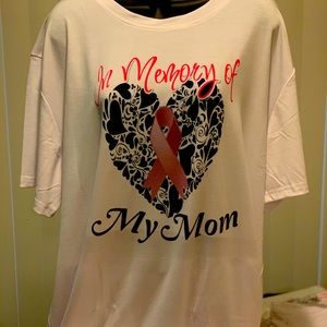 In memory of my mom cancer shirt